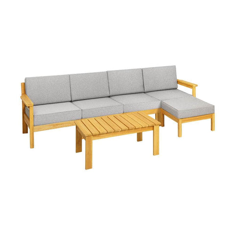 Outdoor Sofa Set Lounge Patio Set 6 Piece