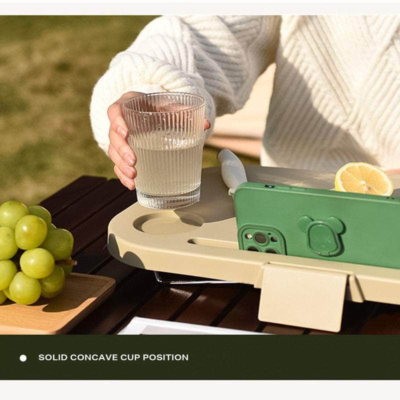 Portable 2-in-1 Outdoor Basket with Lid