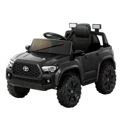 Kids Electric Ride On Car Toyota Tacoma Off Road Jeep Black