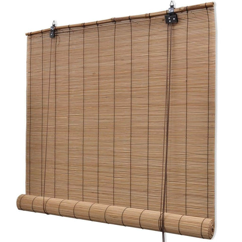 Roller Blind Bamboo  Brown