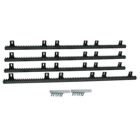 Sliding Gate Hardware Accessories Kit - 4M Gear Rack Track