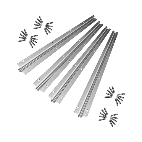 Sliding Gate Hardware Accessories Kit - 4m Track