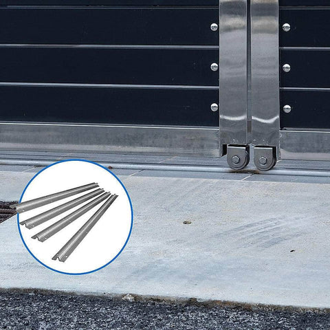 Sliding Gate Hardware Accessories Kit - 4M Track