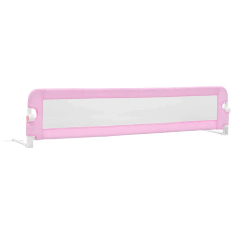 Toddler Safety Bed Rail--Pink Polyester