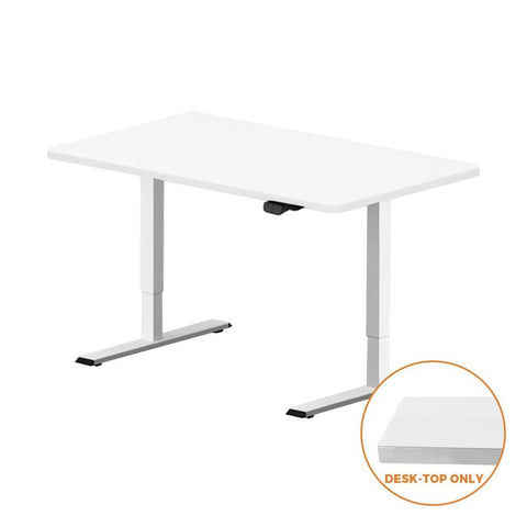 Transform Your Office Space with a Stylish White Standing Desk Table Top (120cm)