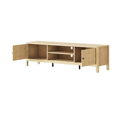 TV Cabinet Entertainment Unit Stand 160cm Natural