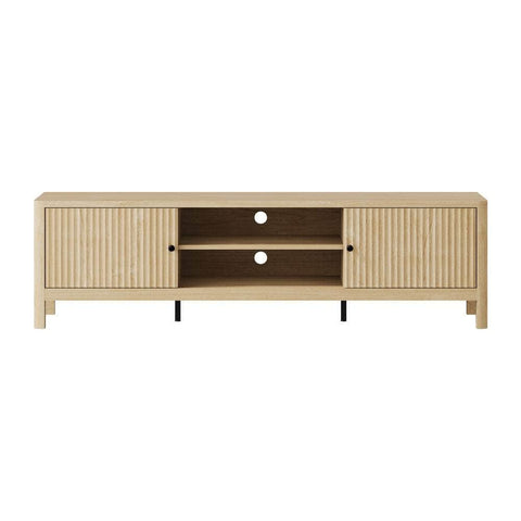 TV Cabinet Entertainment Unit Stand 160cm Natural