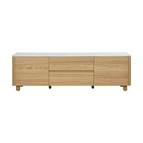 TV Cabinet Entertainment Unit Stand 160cm Natural