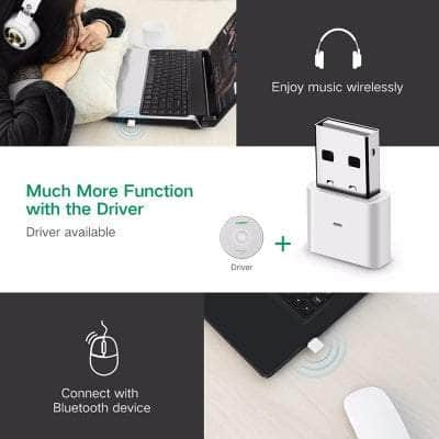 Usb Bluetooth 4.0 Adapter - White (30723)