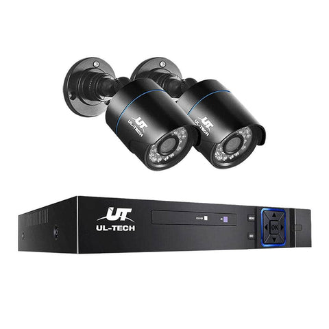 Ul Tech 1080P 4 Channel Cctv Security Camera