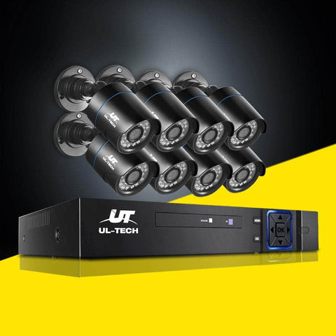 Ul Tech 1080P 8 Channel Hdmi Cctv Security Camera