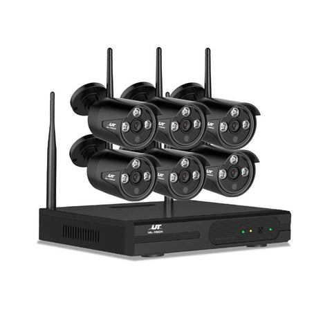 Wireless Cctv Security System 8Ch 3Mp Cameras