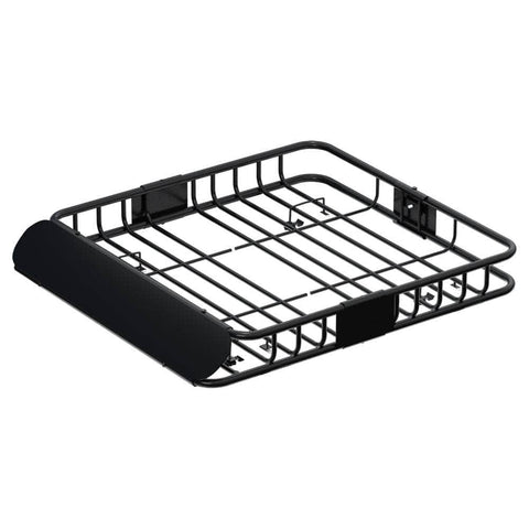 Car Roof Rack Basket Luggage Vehicle Cargo Carrier 111Cm Black