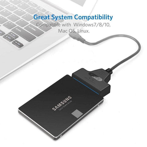 Sa128 Usb 3.0 To Sata Adapter Cable For 2.5