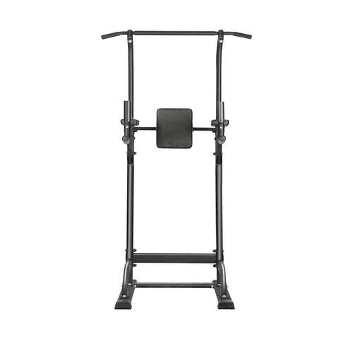 Versatile Workout Hub: Power Tower with Integrated Weight Bench and Pull-Up Bar