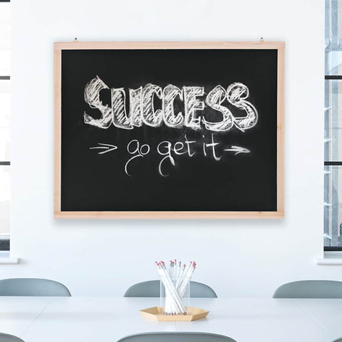 Wall-Mounted, Blackboard Cedar Wood