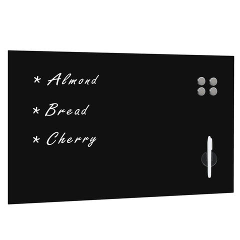 Wall Mounted Magnetic Blackboard Glass steel