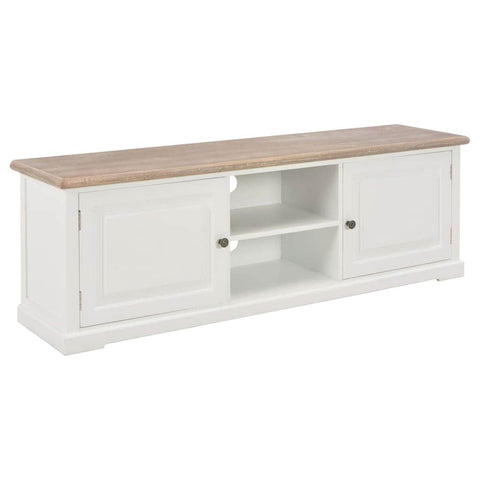 White TV Cabinet -Wood