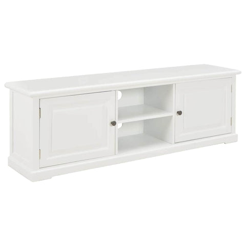 Wood TV Cabinet White