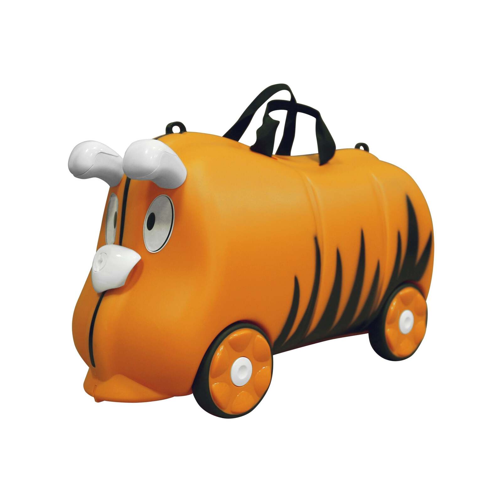 18L Travel Cabin Luggage Trolley Ride On Wheel Suitcase - Orange
