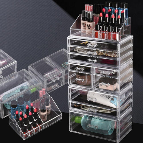 beauty products 10 Drawers Cosmetic Makeup Organizer box