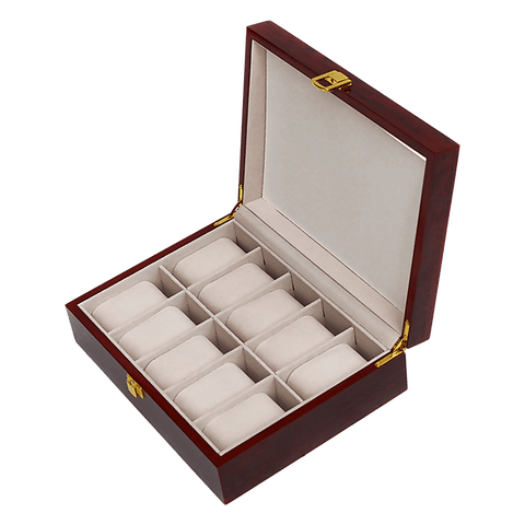 Wooden Watch Case Jewelry Storage Box