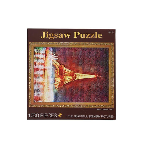 kids products 1000 Piece Eiffel Tower Kids Diy Puzzle Toys