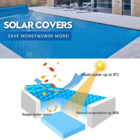 10X4.7M Solar Swimming Pool Cover Outdoor Blanket