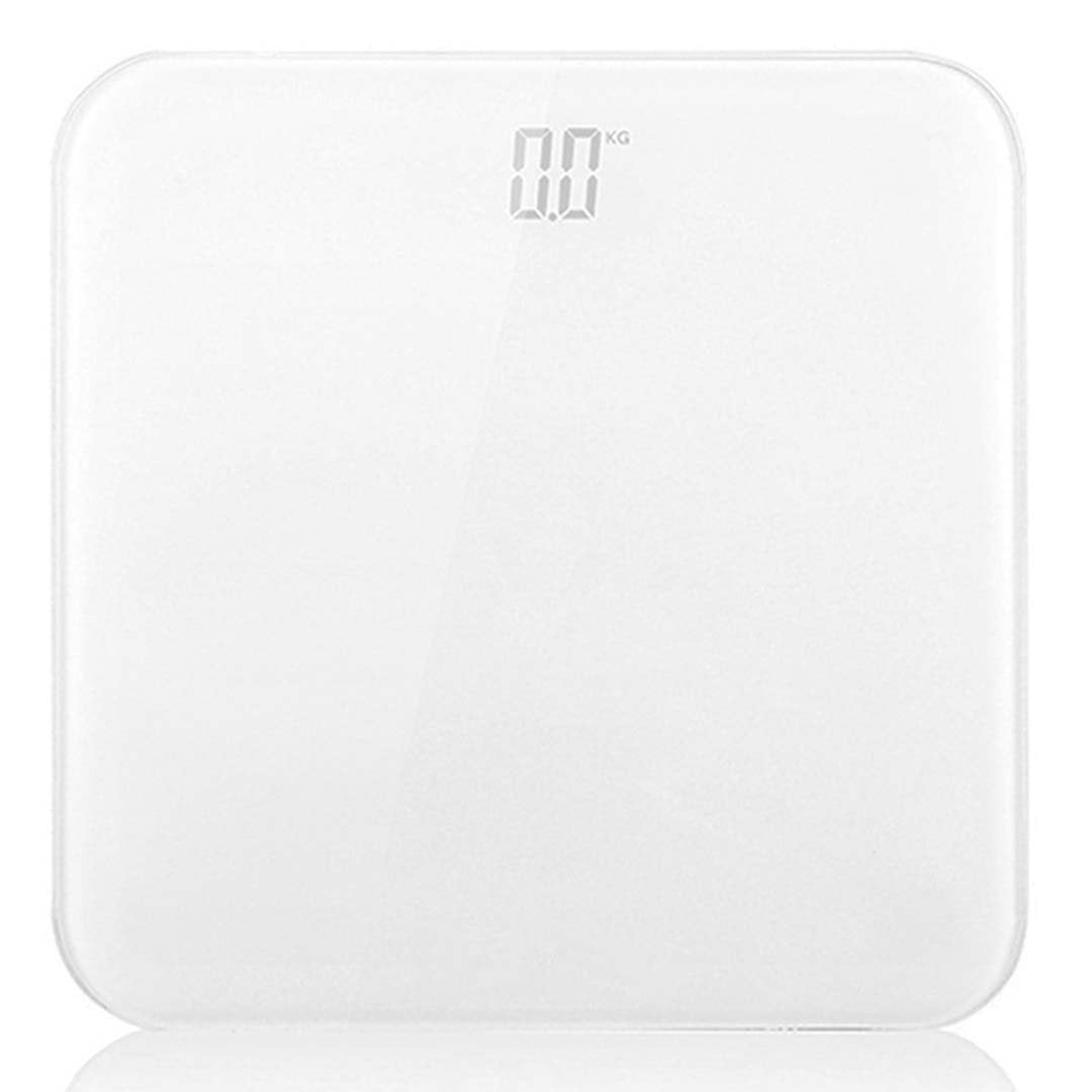 bathroom scales 180kg Digital Fitness Weight Bathroom Gym Body Glass LCD Electronic Scales White