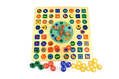 toys for infant 2 In 1 Animal Ludo Game