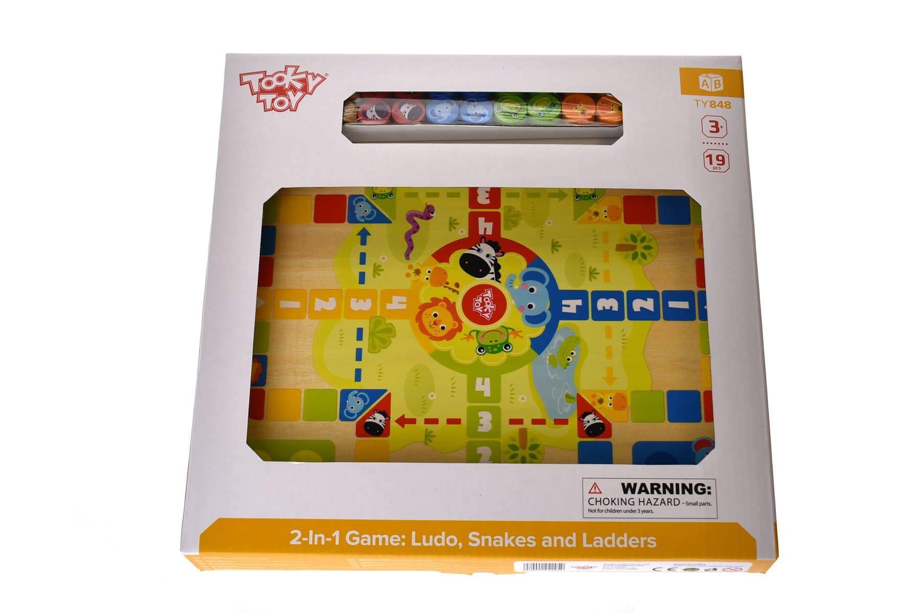 toys for infant 2 In 1 Wooden Board Game - Ludo Game, Snakes And Ladders