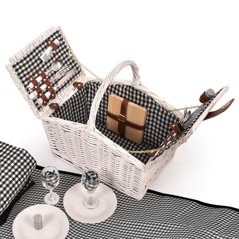 camping / hiking 2 Person Picnic Deluxe Baskets Set