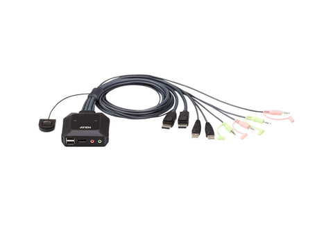 2-Port USB DisplayPort Cable