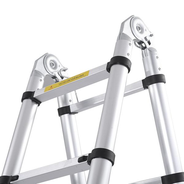 tools & accessories 2M Telescopic Aluminium Multipurpose Ladder