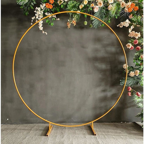 2M Wedding Hoop Round Circle Arch Backdrop Flower Display