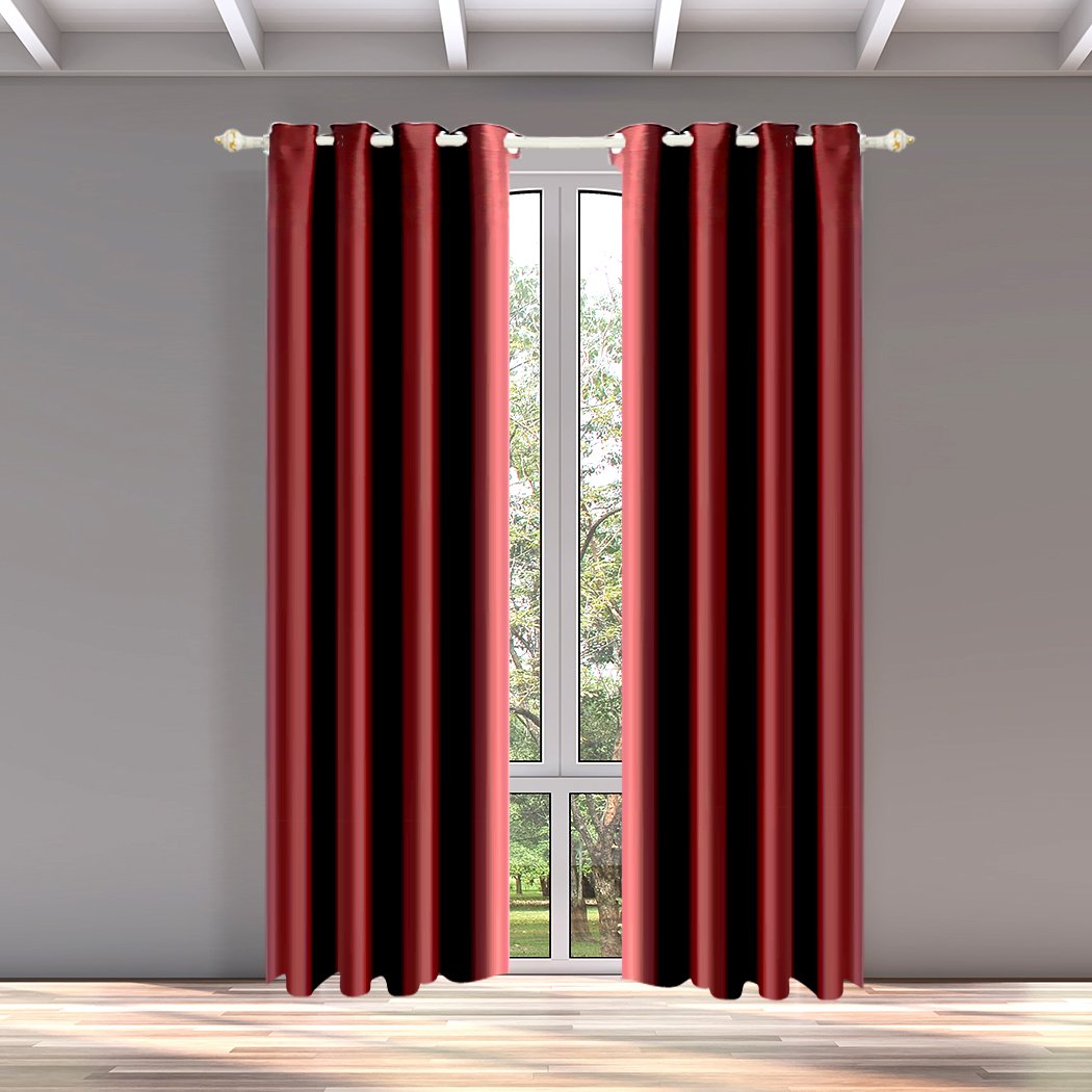 Living Room 2x Blockout Curtains Panels 140x230cm