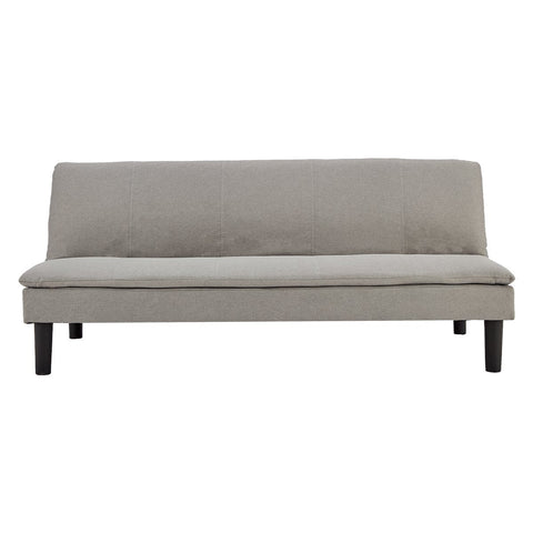 indoor furniture 3 Seater Modular Linen Fabric Sofa Bed Couch Light Grey