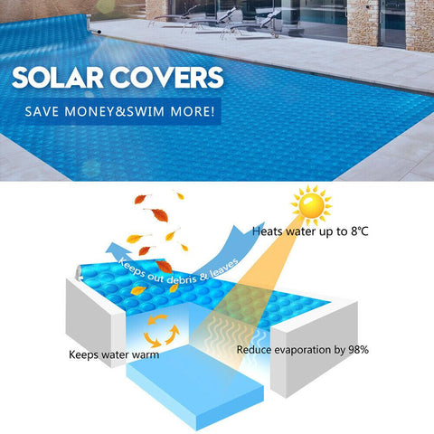 6.5X3M Solar Swimming Pool Cover Outdoor Blanket