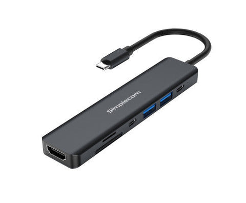7-in-1 Multiport Adapter Hub USB 3.0 HDMI 4K SD Card Reader