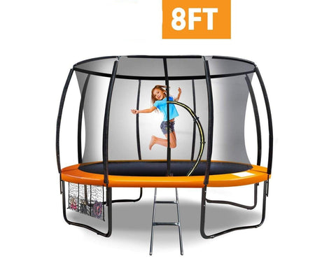 Kahuna 8ft Trampoline Spring Outdoor - Orange