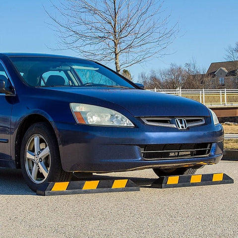 Heavy Duty Rubber Curb Parking Guide