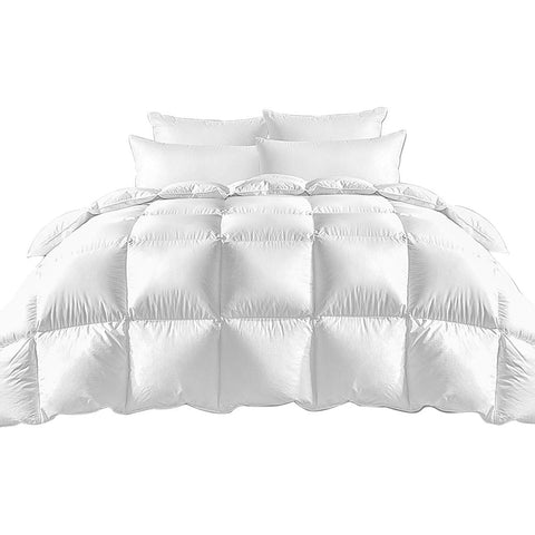 Goose Down Feather Quilt 500GSM Winter Duvet Doona All Season Super King