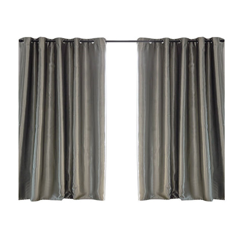 living room Bedroom Blockout Curtains Grey 300CM x 230CM
