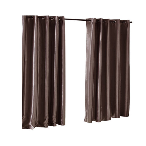 Bedroom Blockout Curtains Taupe 300CM x 230CM