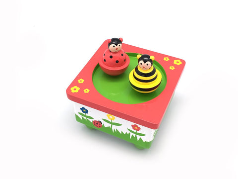 Bee & Ladybird Music Box