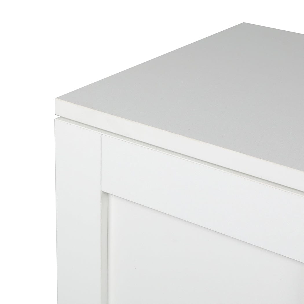 Buffet Sideboard Storage Cabinet Adjustable Shelf Cupboard Door Furniture
