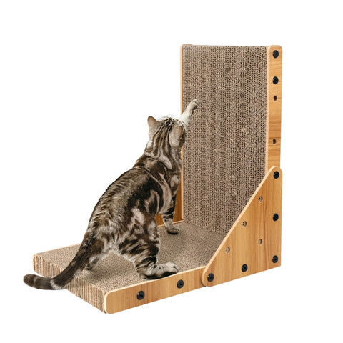 Cat Scratcher Scratching Board Corrugated Bed Toy Pad Mat