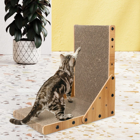 Cat Scratcher Scratching Board Corrugated Bed Toy Pad Mat