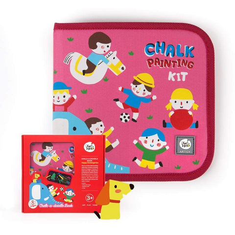 toys for infant Chalk-A-Doodle Book - Happy Kindergarten