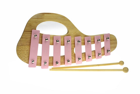 toys for infant Classic Calm Wooden Xylophone Lily Pink